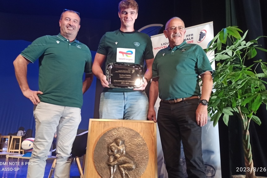 La Section paloise rugby récompensée par la Ligue