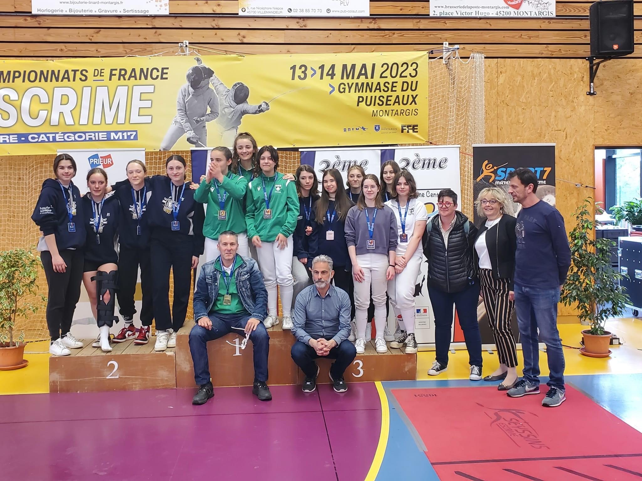 Championnats de France sabre M17-Montargis :