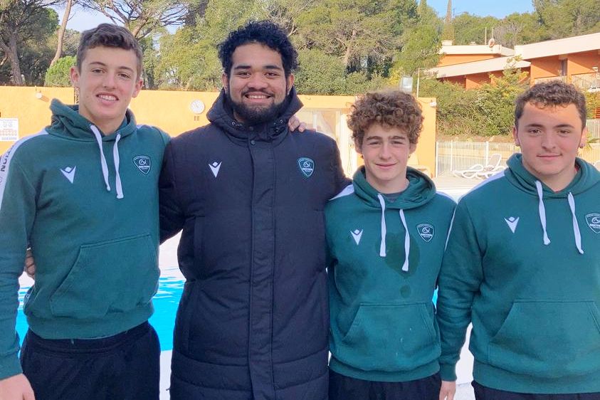 4 Juniors Crabos de la Section en équipe de France U18