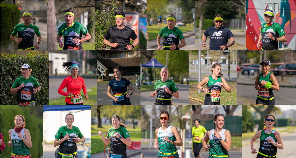 Triathlon - Marathon par équipe à l'Ekiden Pau Béarn