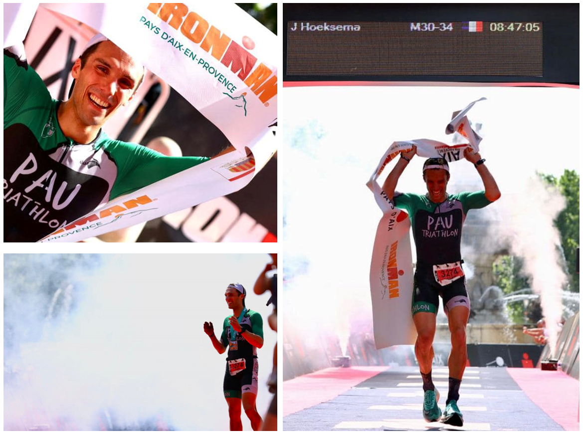 Triathlon - Victoire de Julien HOEKSEMA sur l'IRONMAN d'Aix!