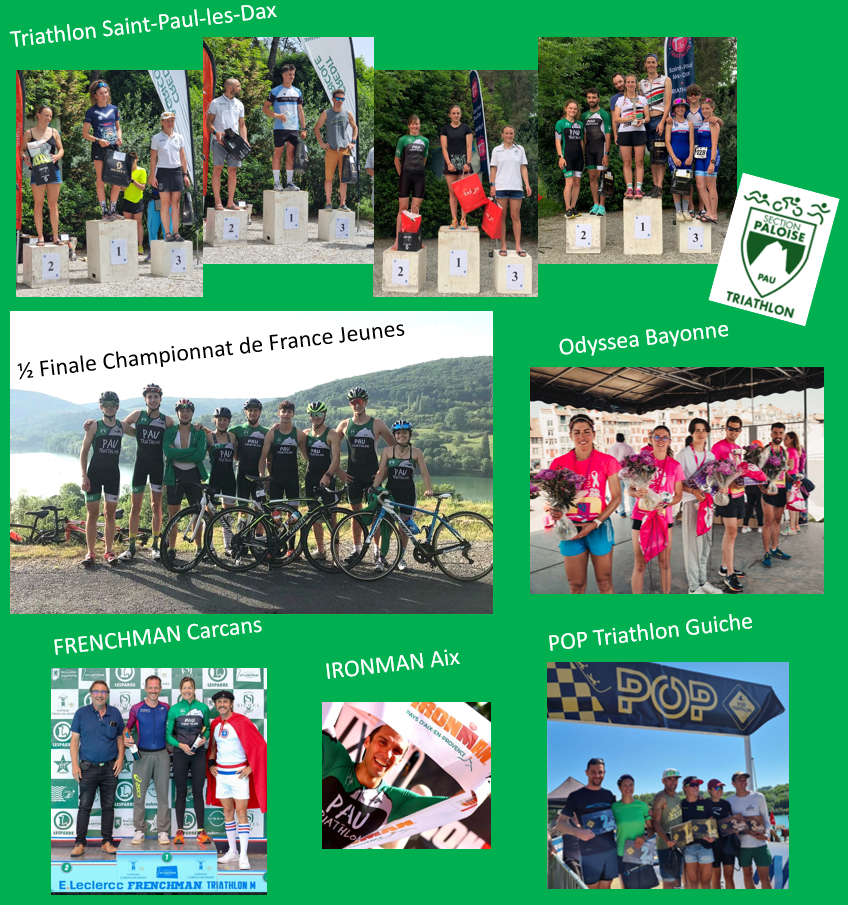 Triathlon - Des courses, des triathlons, des trails et encore des podiums