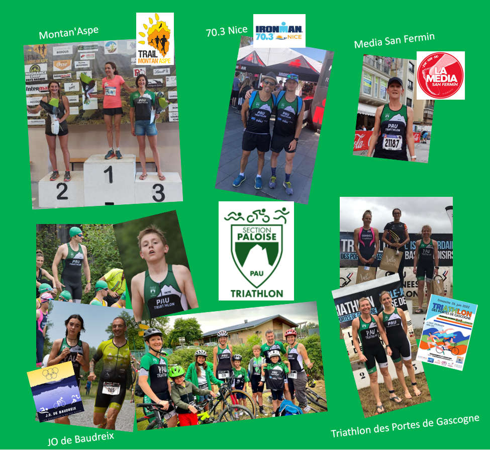 Triathlon - Bilan du mois de juin