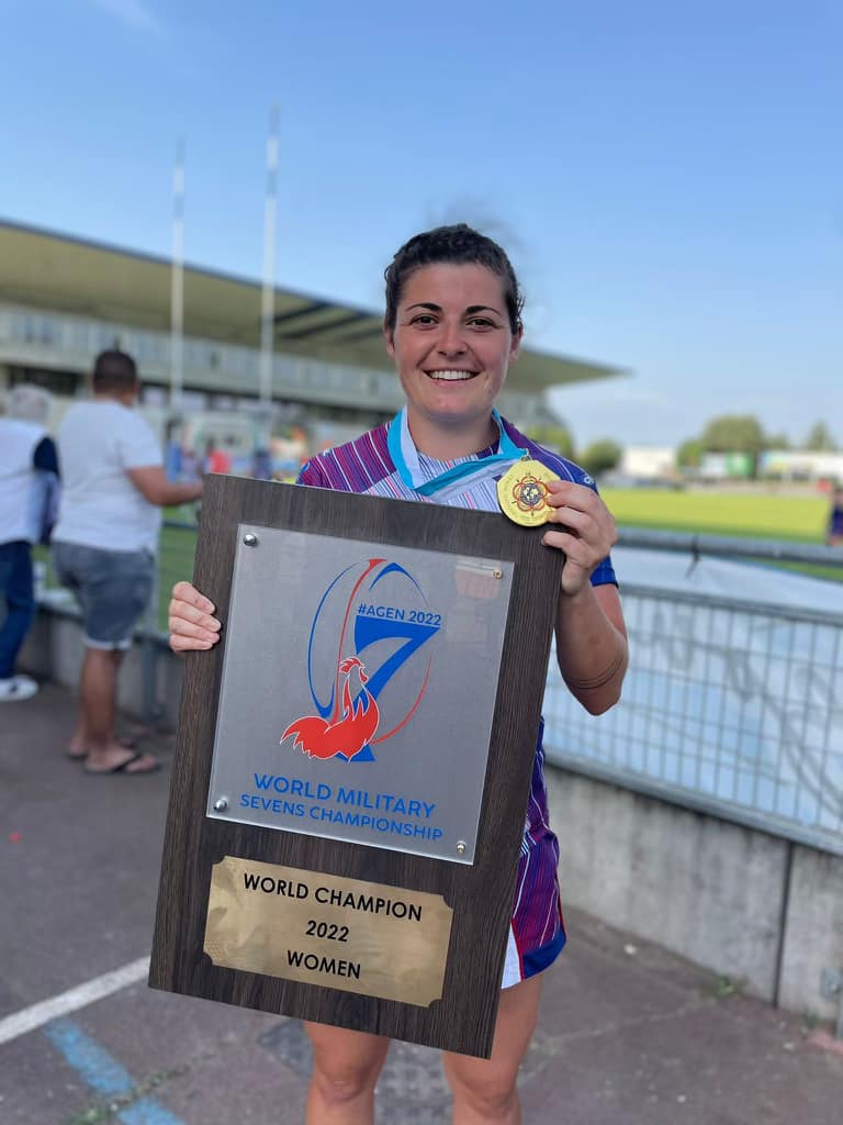 Une Championne du Monde pour le rugby féminin