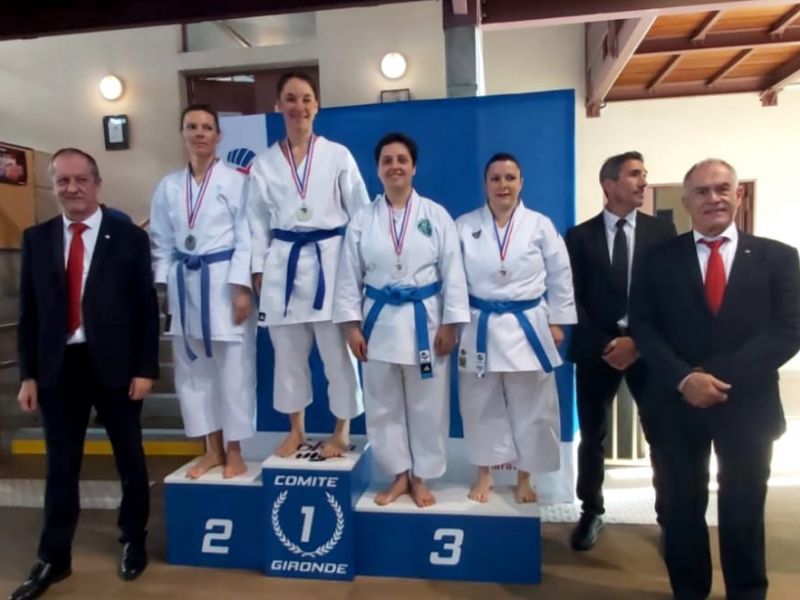 Samedi 31 Janvier 2026 - Championnats LRNA Kata Vérérans - Valérie TARCHICHI Médaille de Bronze.