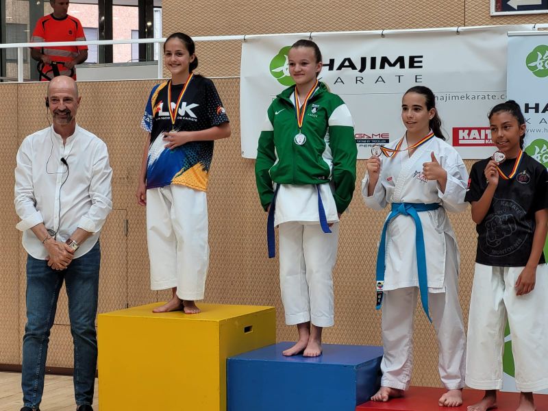 Open International d'ANDORRE - Juin 2022 - Elina DEPUISET Médaille d'Argent - Catégorie Minime