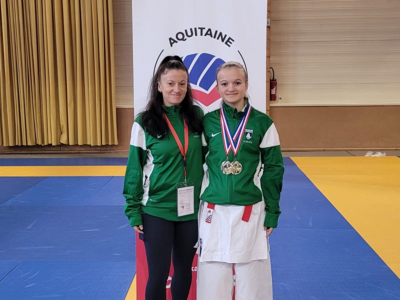 Dimanche 06 Novembre 2022 - OPEN ZID AQUITAINE KATA - Elina DEPUISET - 2ème en CADET et JUNIOR